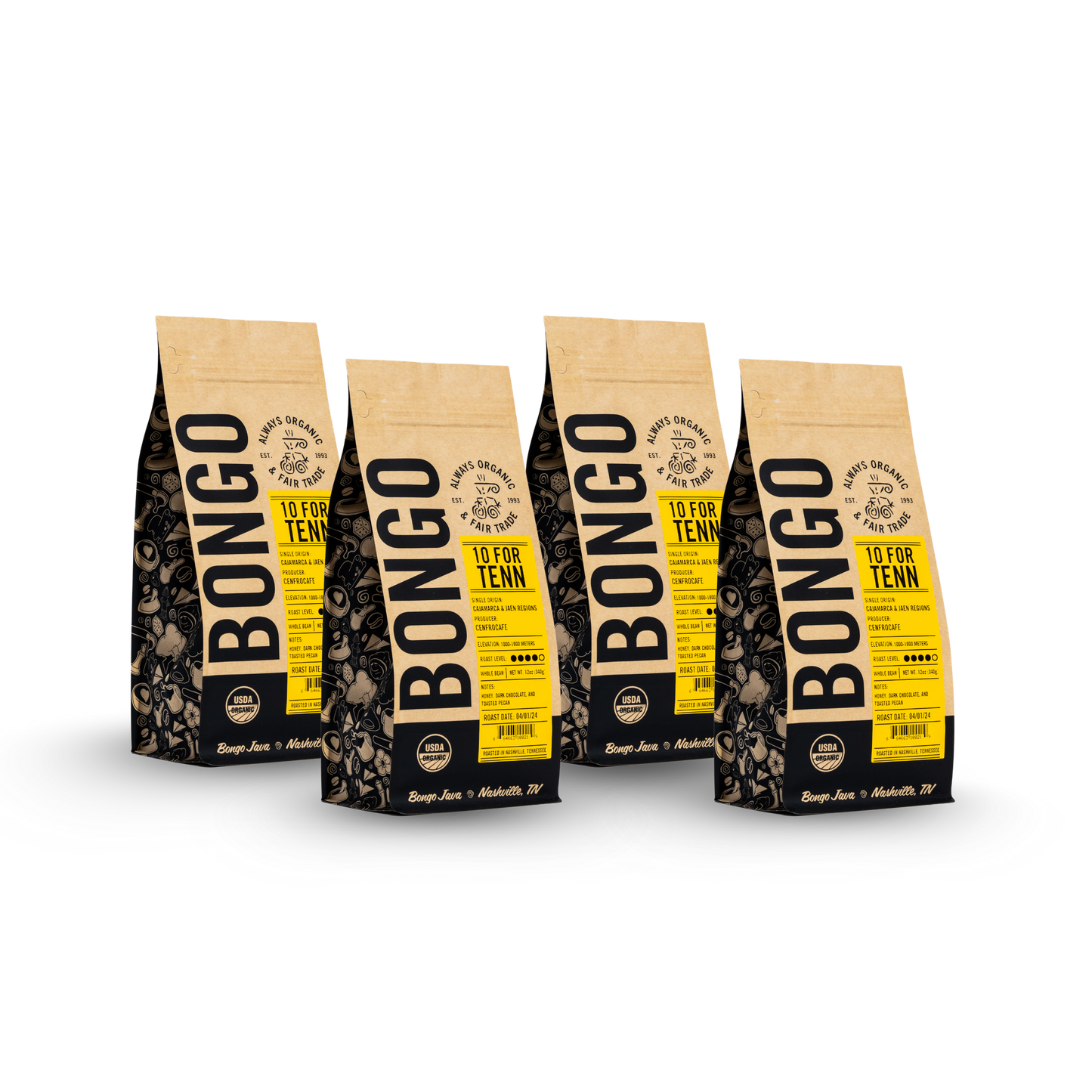 10 for Tenn 12oz- Office Subscription - BongoJava.com