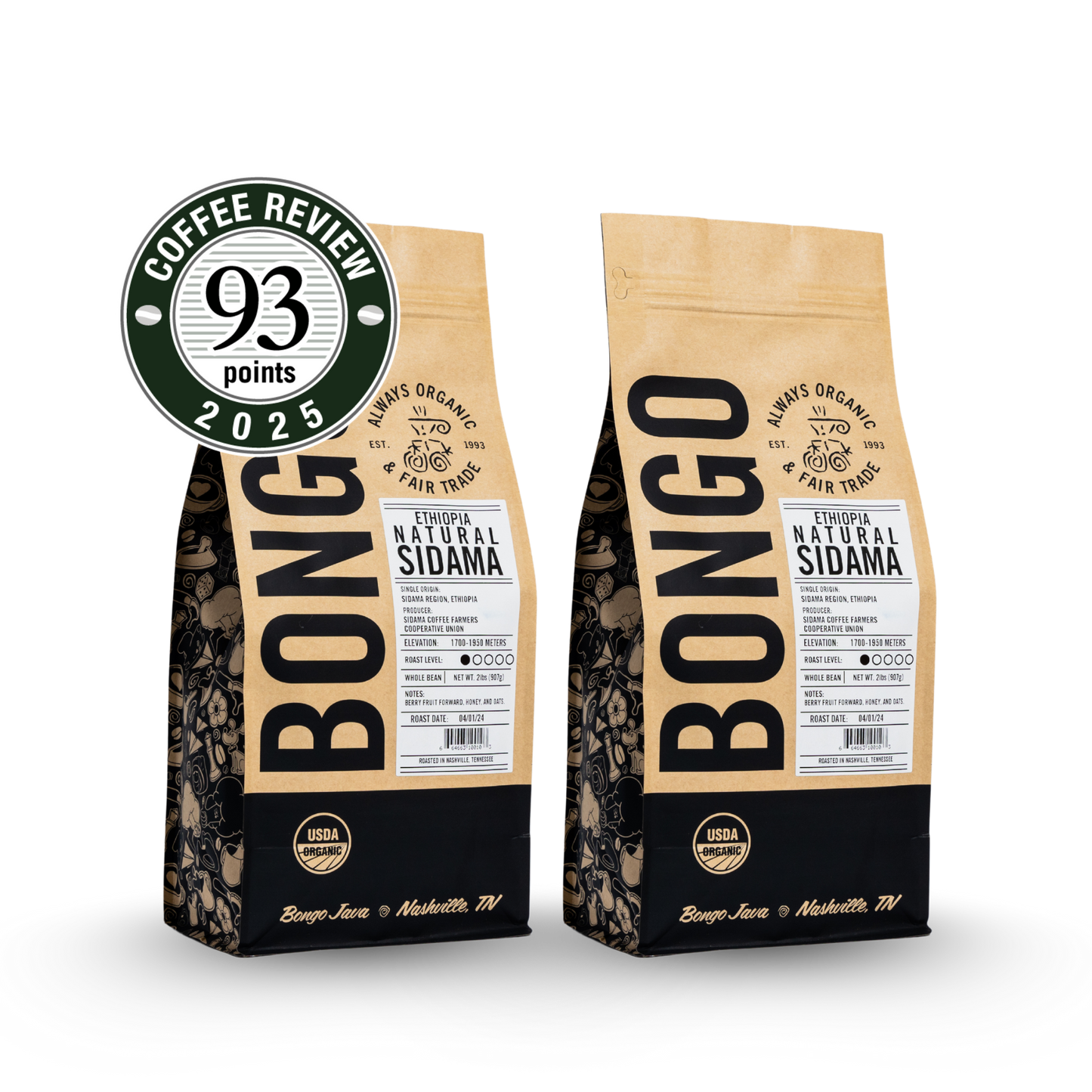 Natural Ethiopia Sidama 2 lb- Office Subscription