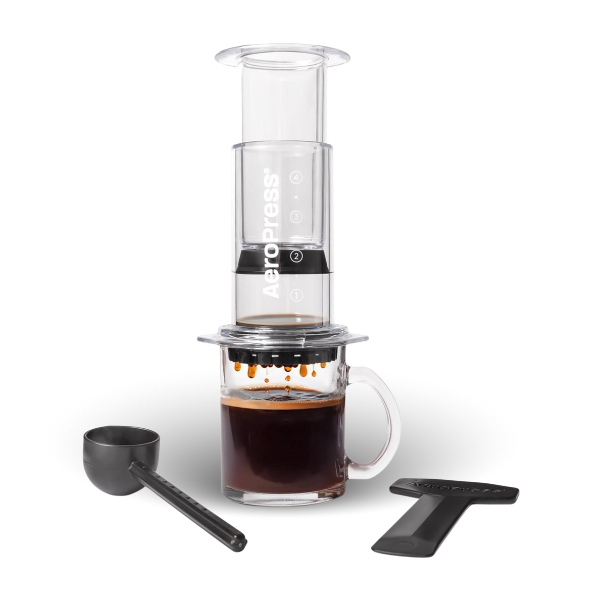 AeroPress Coffee Maker - Clear