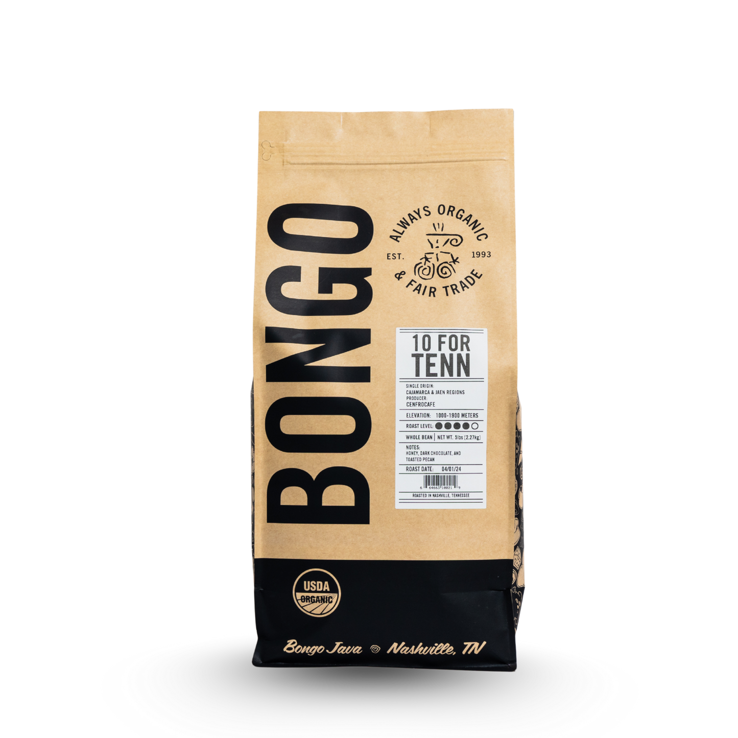 10 for Tenn 5lb- Office Subscription - BongoJava.com