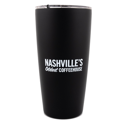 Bongo Java 16 oz Tumbler with Slide Lid (Black)