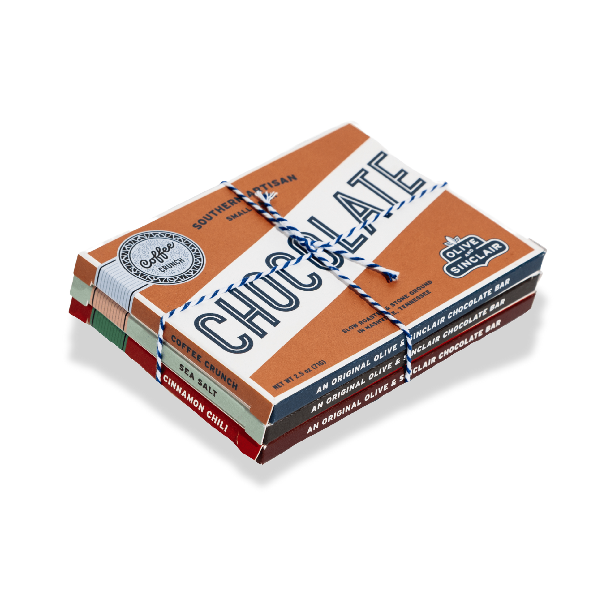 Chocolate Bar Sampler - 3 Pack - BongoJava.com