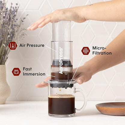 AeroPress Coffee Maker - Clear - Bongo Roasting Co.