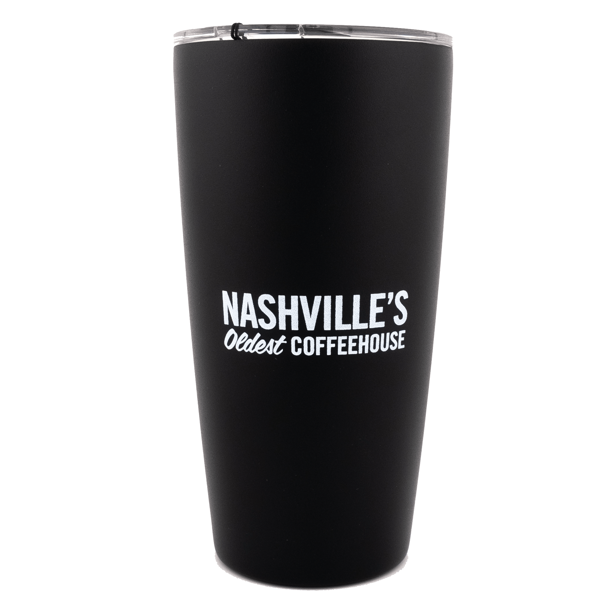 Bongo Java 16 oz Tumbler with Slide Lid (Black) - Bongo Roasting Co.