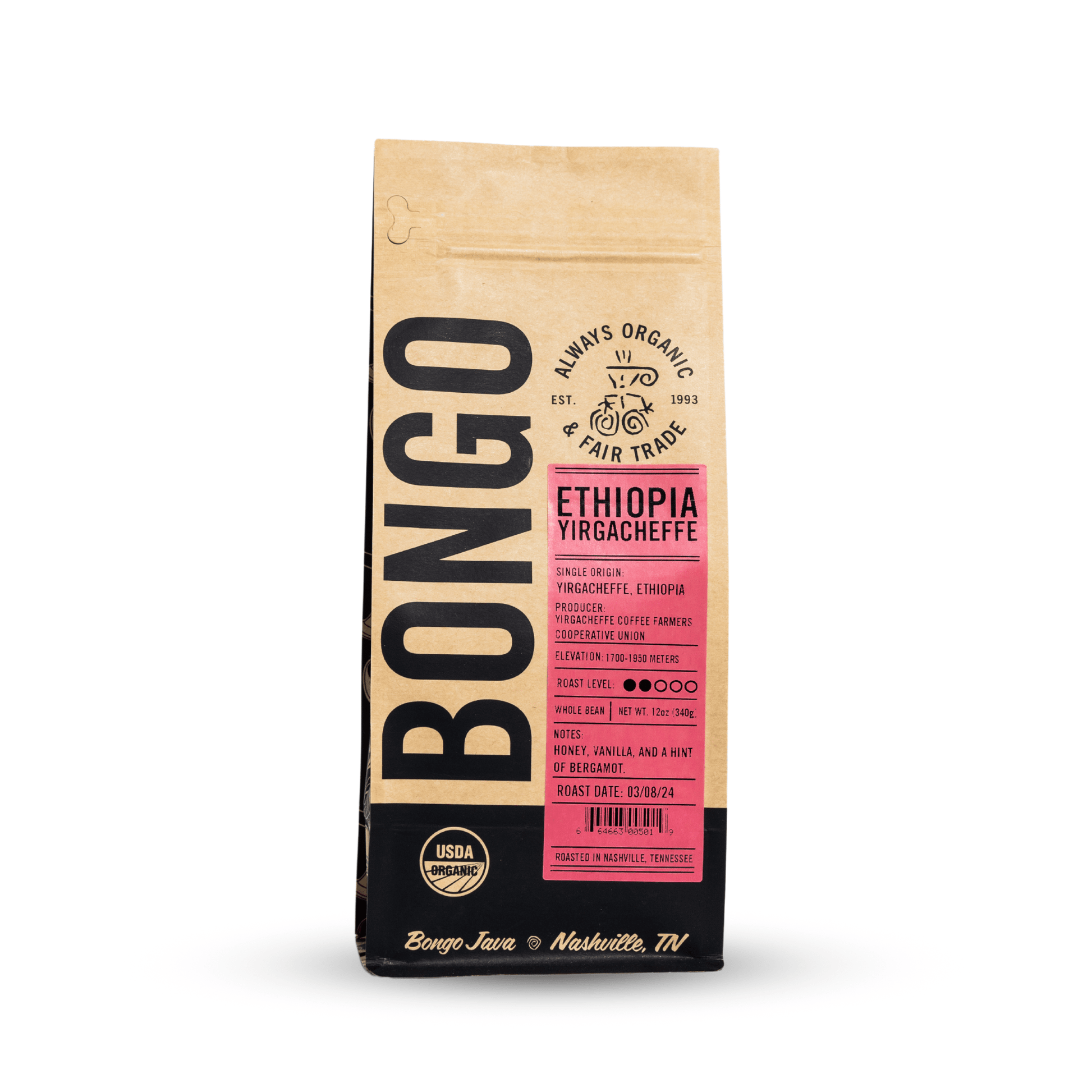 Ethiopia Yirgacheffe - Bongo Roasting Co.