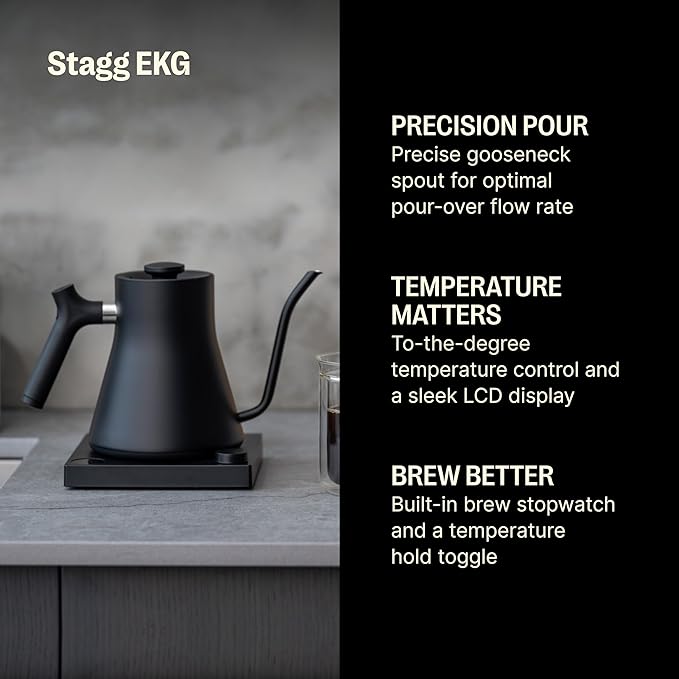 Fellow Stagg EKG Electric Kettle - Bongo Roasting Co.