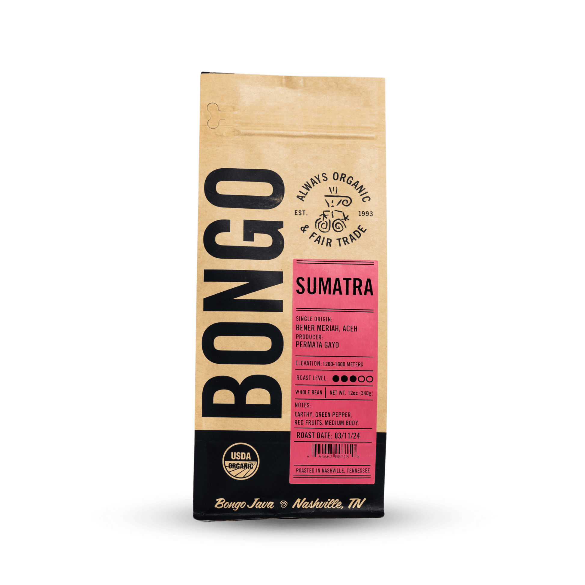 Sumatra - Bongo Roasting Co.