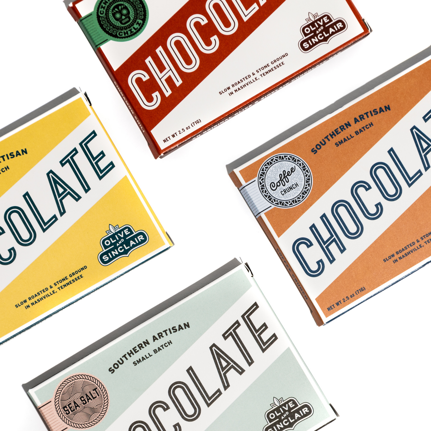 Chocolate Bar Sampler - 4 Pack