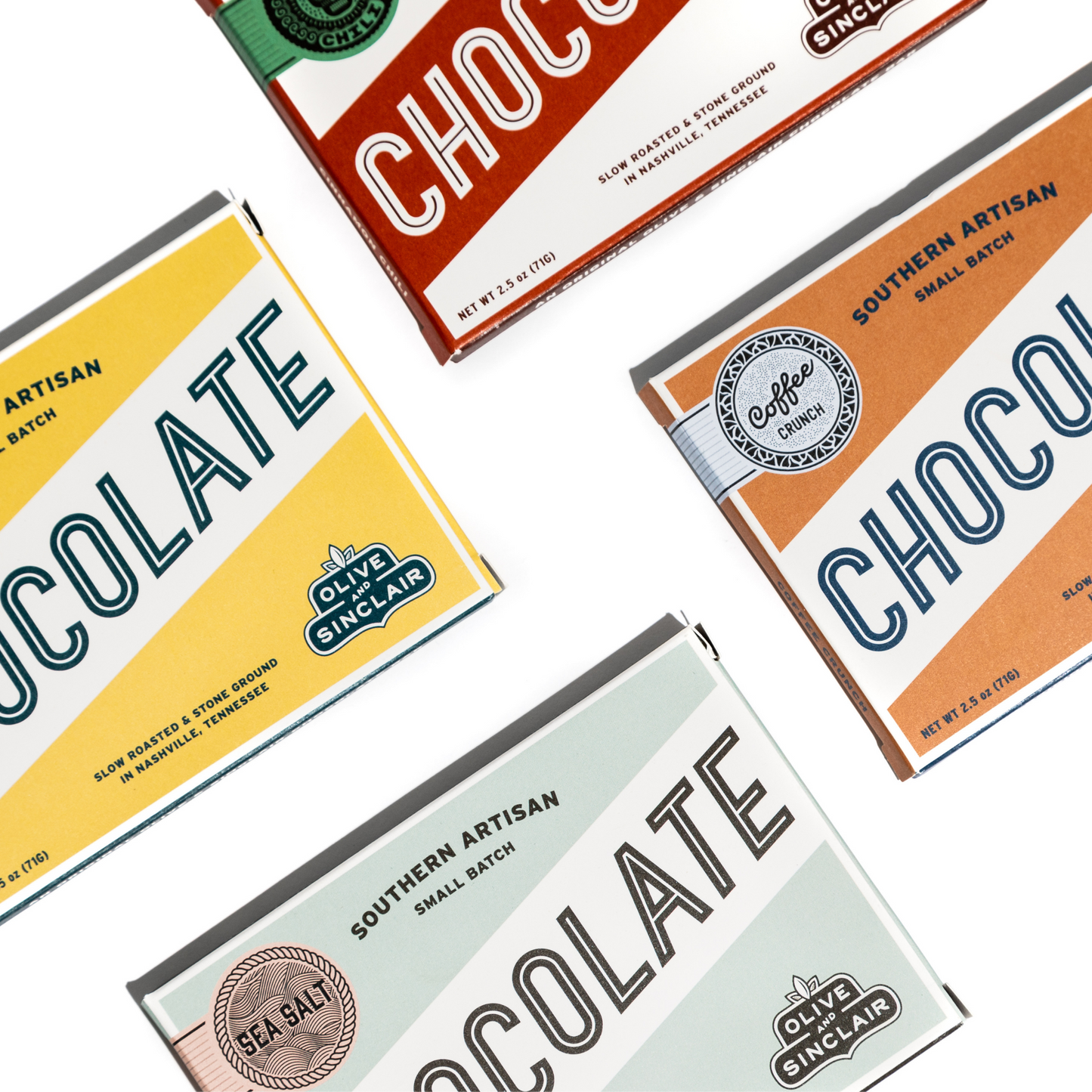 Chocolate Bar Sampler - 4 Pack